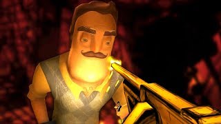 Ammutaan Naapuri? Bendy And The Ink Machine Hello Neighbor