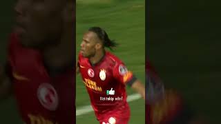 Didier Drogba'nın Galatasaray kariyerinde attığı ilk gol! #didierdrogba   #galat