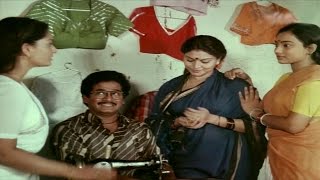 Ladies Tailor Rajendra Prasad Try To Manage Three Women Comedy Rajendra Prasad, Archana