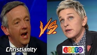 CHRISTIAN PASTOR DESTROYS GAY PASTOR | Dr. Robert Jeffress vs LGBT