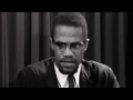 Malcolm X   It's a case of being good or bad human beings