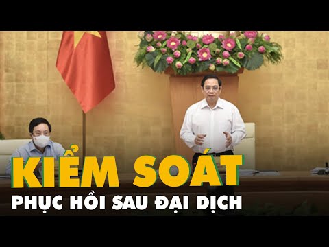 Thủ tướng: Nhanh chóng kiểm soát dịch bệnh, xây dựng kế hoạch phục hồi kinh tế