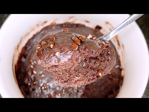 Bánh bông lan socola_ Chỉ với 1 phút 30 bằng lò vi sóng, bánh nở mềm thơm ngon 74| moon cookムーンクック