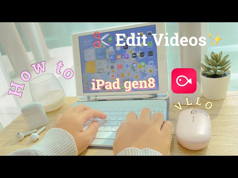 ipad gen8 มาตัดต่อวิดิโอกันเถอะ ✂️🎞 สอนตัดต่อวิดิโอแบบละเอียดมั๊กๆ 🎬✨ ในแอพ vllo 🧸