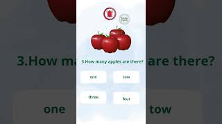 How Many Apples Can You Count? Fun English For Kids