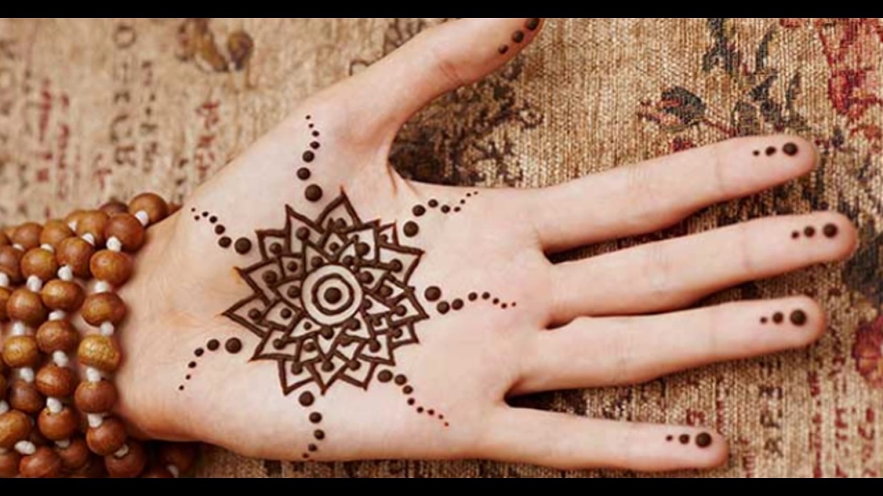 Perfect hands with henna