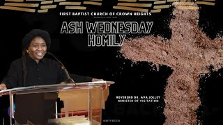 Ash Wednesday Homily