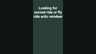 Looking For Artic Reindeer