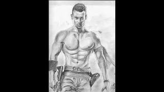 Baaghi 2 Star Tiger Shroff Sketch