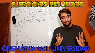 Física Universitaria Ejercicios Resueltos | Cinemática Movimiento Circular | Mr Planck