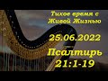 СЛОВО БОЖИЕ. Тихое время с ЖЖ. [Чувство оставленности] (25.06.2022)