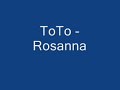 rosanna toto youtube