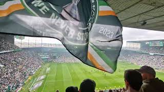 Celtic V Aberdeen Full Time Whistle & The Celtic Le 202223 Celebration Party