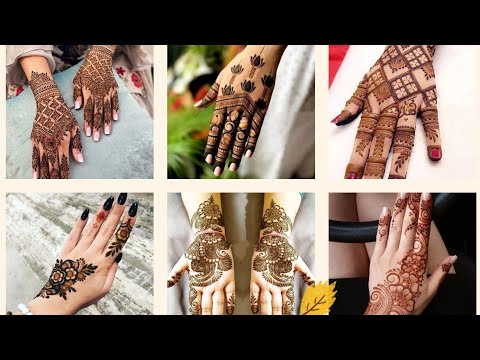 15 most beautiful mehndi designs/Attractive mehndi designs part 24
