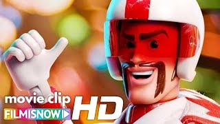Toy Story 4 2019 Meet Duke Caboom & Forky Clip Disney Pixar Movie