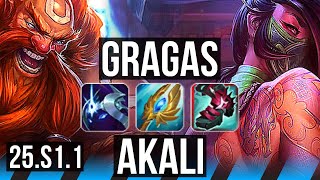 Gragas Vs Akali Mid 6110 Kr Diamond 25.S1.1