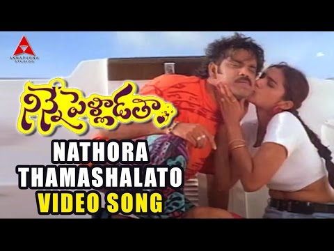 Nathora Thamashalato Video Song | Ninne Pelladatha Movie | NagarjunaTabu...
