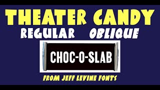 Theater Candy Jnl A Playful Typeface Inspired By Vintage Ads