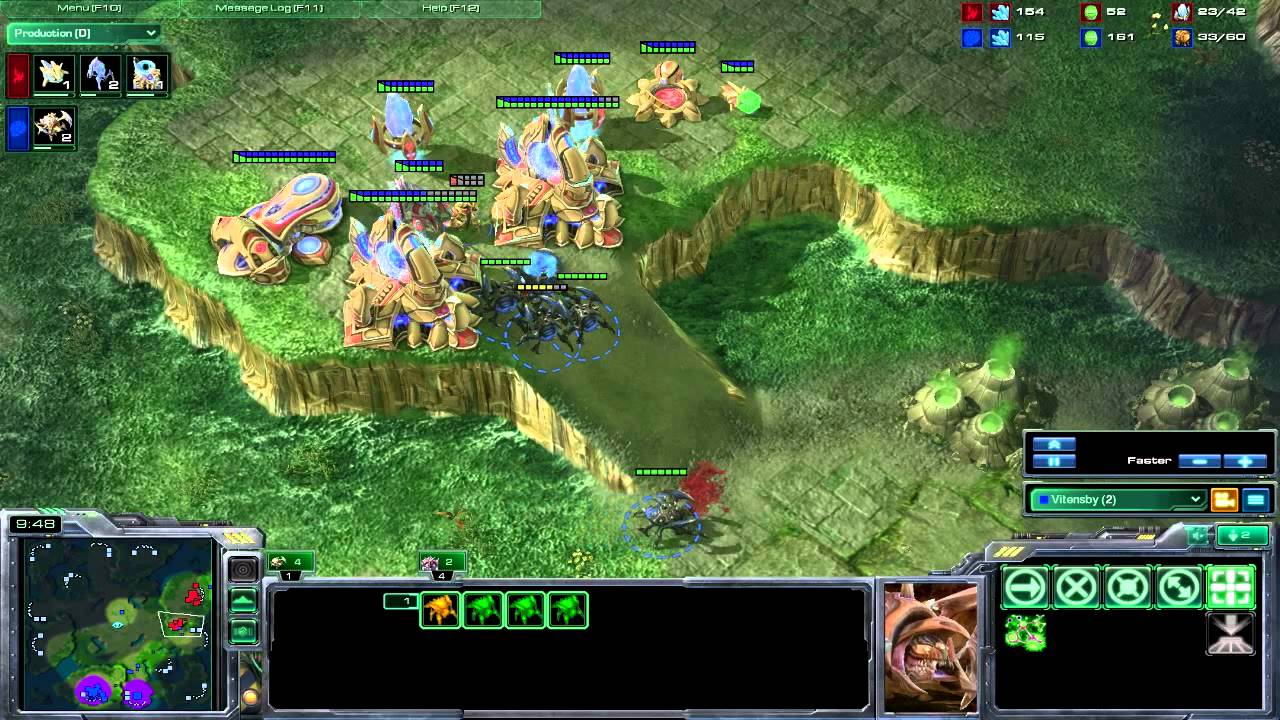 StarCraft 2 Zerg vs Protoss Strategy