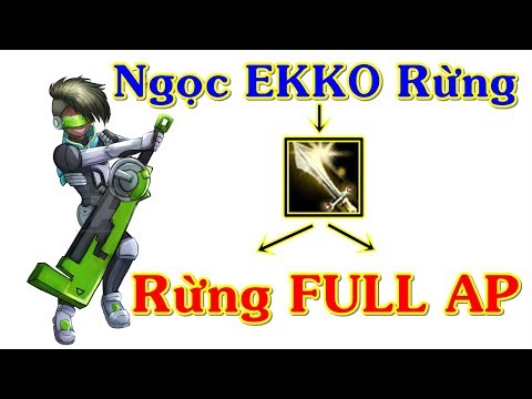 Ekko Rừng Full AP Bảng Ngọc Mới Mùa 8 Phá Đảo Thế Giới Ảo | Trâu Best Udyr