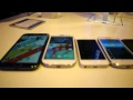 Samsung Galaxy S3 Mini vs iPhone 5 and other new Galaxy smartphones in screen size