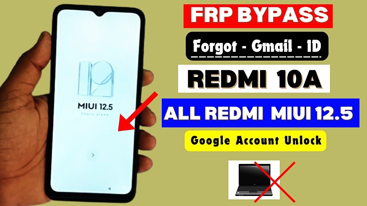 Redmi 10A Frp Bypass 2024 Without Pc | All Redmi Miui Redmi 10A Frp Bypass 2024 Without Pc | All Redmi Miui