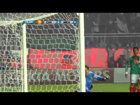 Goles Mexico vs Chile Copa America 2011