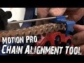 Motion Pro Chain Alignment Tool Review from Sportbiketrackgear.com YouTube Video
