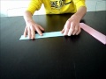 1 - How To Fold A Origami Ninja Star/ Shuriken \ Hoe Vouw Je Een Origami Werpster