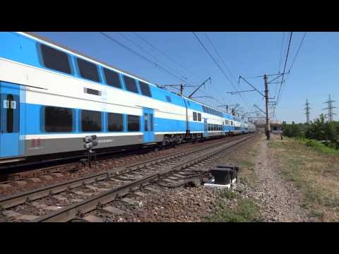 [UZ] SKODA VAGONKA EJ675 175п Харьков - Симферополь недалеко от ст.Запорожье-1 [1]