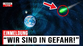 Schockwelle Von 3Iatlas Erd-Magnetfeld Reagiert Forscher In Panik