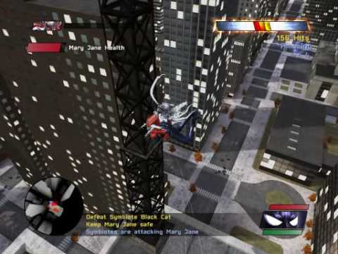 Spider Man Web Of Shadows Symbiote Black Cat Gameplay Pt Spider Man Web Of Shadows Symbiote Black Cat Gameplay Pt