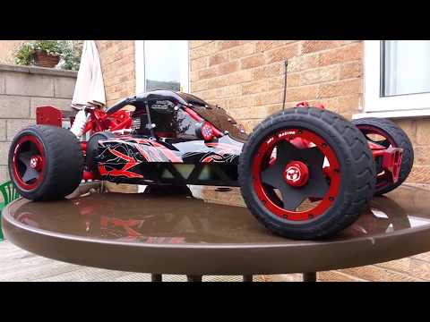 Hpi baja 5b in red/black