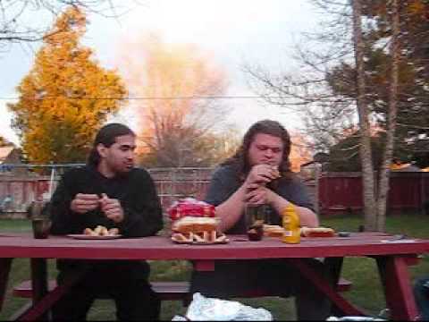 hot dog eating contest: Bobby VS Greg