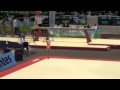 Gymnastique : Océane Pausé au championnat de France Elite espoir 2012