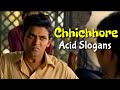 Acid slogans | Chhichhore |  comedy scenes | Sushant singh rajput | Hindi movies comedy scenes