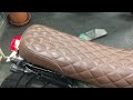 ヤマハ　ＴＷ２００　ストレート管マフラー　ブラウンタックロールシート　ベーツヘッドライト　カスタムエアクリーナー　アルミステップ　　　　　　バイク買取センター　(株)MCG福岡