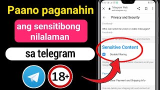 Paano Paganahin ang Sensitibong Nilalaman sa Telegram (Bagong Update 2023)