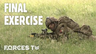 British Army Officer Cadets Final Exercise Before They Graduate From Sandhurst Forces Tv