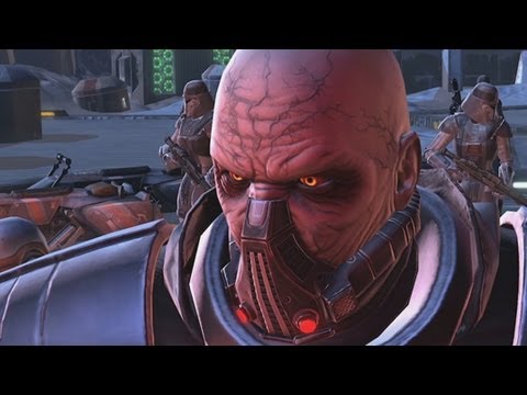 Video of game play for Star Wars The Old Republic