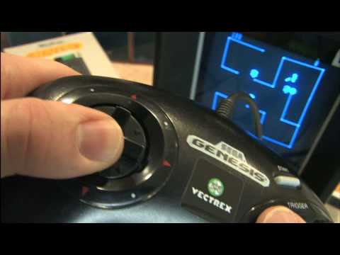 Classic Game Room HD - SEGA GENESIS VECTREX CONTROLLER review