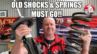 How to Fit Lowered Springs and Shock Absorbers | Holden Commodore VE SS Ute