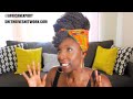 MARLEY HAIR CROWN UPDO  : Show & Tell Jamaican Twist Curl Drawstring Ponytail