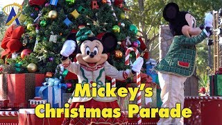 Mickeys Once Upon A Christmastime Parade At Walt Disney World Magic Kingdom
