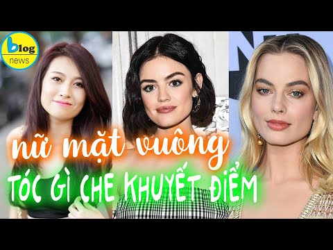 Top 17 kiểu tóc cho người mặt vuông che góc cạnh cực đẹp