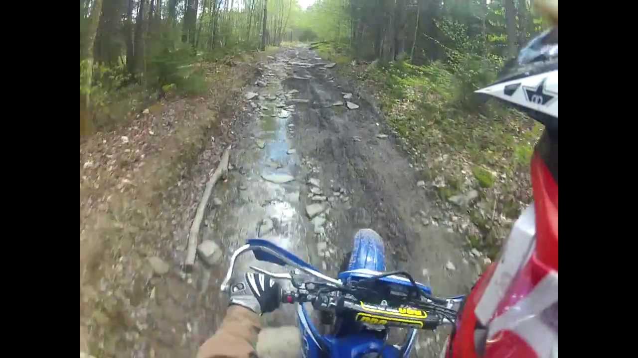 dirt bike stuck in mud part 2 YouTube