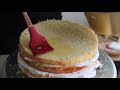 [Tip] 2단 케이크 아이싱 / cake icing & decorating . How to frost a cake