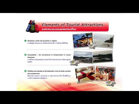 Module 5 Tourism Resources : Elements of Tourist Attractions : องค์ประกอบของแหล่งท่องเที่ยว