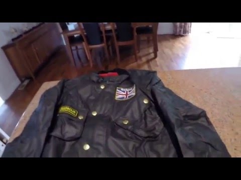 Barbour Union Jack International Wax Jacket UNBOXING