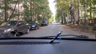 Видео Не сдал экзамен ☝️по вождению!подвох на маршруте! от Урок вождения в Петрозаводске, улица Луначарского, Петрозаводск, Россия